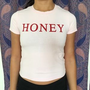 Forever 21 HONEY Baby Tee